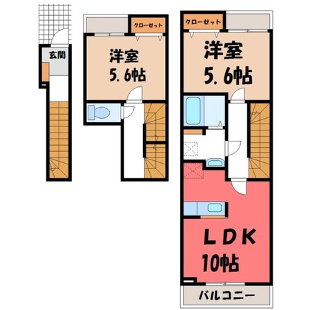 ルピナスの物件間取画像